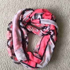 Pink Aztec Scarf